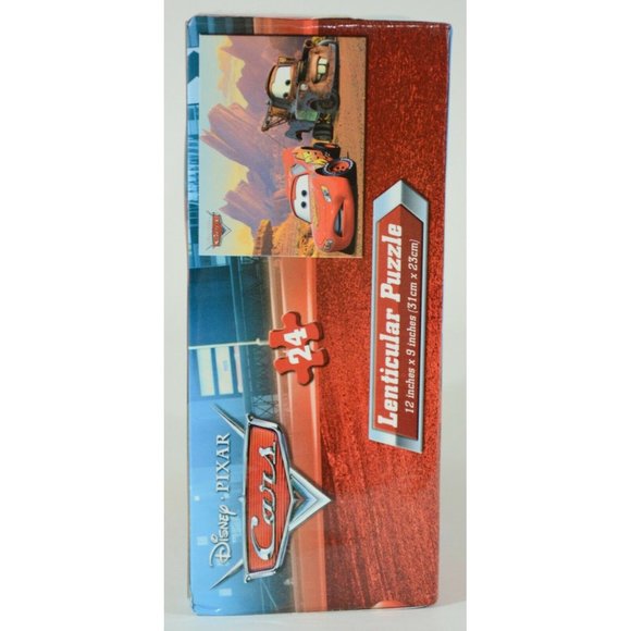 Disney Pixar Cars McQueen & Mater 24 Piece Lenticular Jigsaw Puzzle 12"x9" - Picture 8 of 9